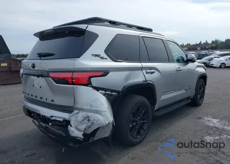 2025 Toyota Sequoia Platinum из США, поврежденный, VIN 7SVAAABA3SX057385